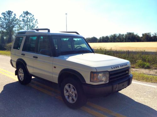 *no reserve* 2004 land rover discovery fl car low miles 1 owner 4x4