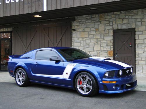 Roush 427r #139 supercharged every option 5 speed leather carbon fiber