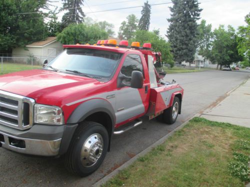 F-450 tow truck