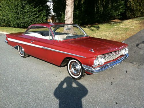 1961 chevy impala bubble top 41k org mile survivor power pac