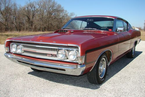 1969 ford torino gt fastback one owner original survivor muscle car #'s matching