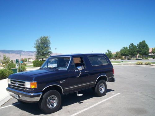 1990 ford bronco low miles