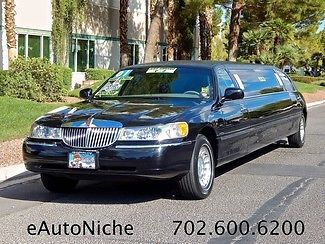28&#039; stretch limo - dvd&#039;s - mini bar - low miles - former las vegas casino owned!