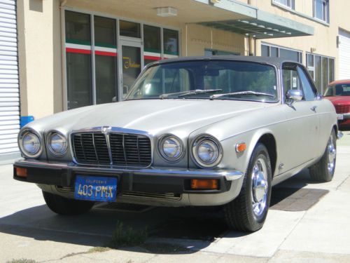 1976 jaguar xj6c coupe  rare  california car ,blue plates ,no rust ,best color