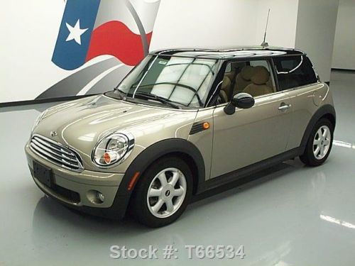 2008 mini cooper automatic pano sunroof only 24k miles texas direct auto