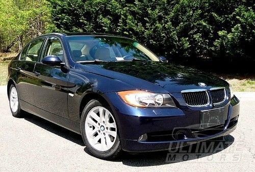 2007 bmw 328xi-navigation-1 owner-clean carfax-all wheel drive-very nice