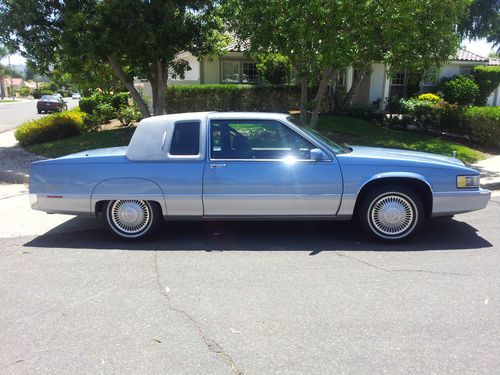 1990 cadillac fleetwood base coupe 2-door 4.5l / watch video of car
