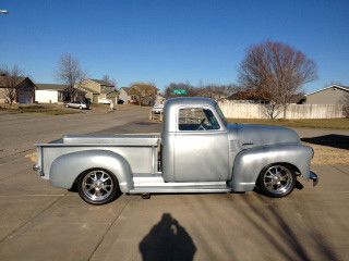1950 chevy pickup silver bullet