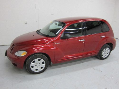 04 cd clean carfax one owner inferno red tinted pearl 2.4l financing fwd power