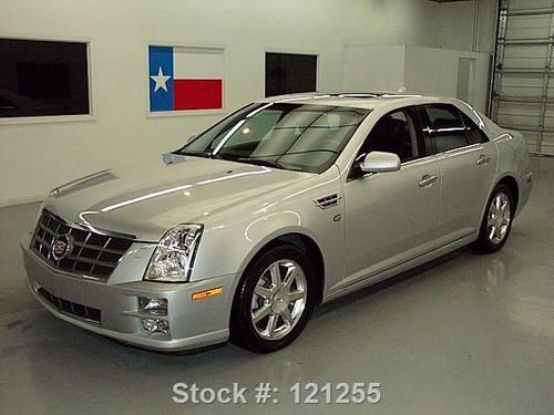 2011 cadillac sts v6 lux climate seats sunroof nav 28k texas direct auto