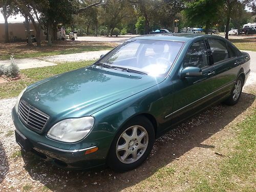 No reserve!  extremely nice, low mileage, s430 mercedes sedan