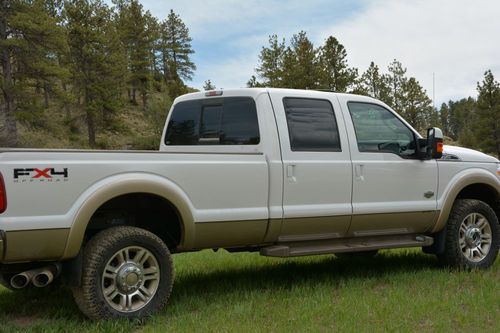 2011 ford f-350 king ranch fx4 4x4 diesel nav loaded excellent condition!!!