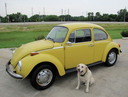 1973 volkswagen beetle vw bug slug bug car only 98k miles no reserve!