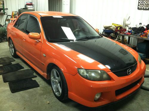 Mazdaspeed protege orange