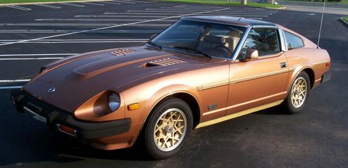 1981 datsun nissan 280zx turbo gl package with t-tops 53,000 miles