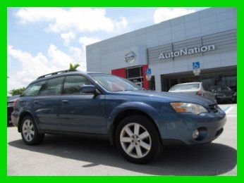 06 blue 2.5l h4 awd automatic outback *alloy wheels *heated leather seats *fl