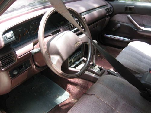 1987 toyota camry dlx sedan 4-door 2.0l