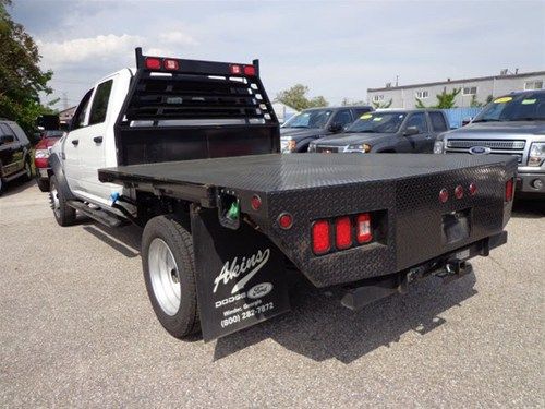 2012 dodge ram 5500 cab and chassis with flat bed and 5th wheel