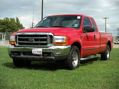 L@@k! in central texas 2000 ford f-250 supercab v-10 automatic no reserve