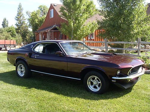 1969 mustang mach 1 351 windsor 4 speed transmission great condtion