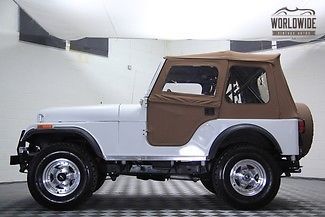 Free enclosed shipping w/ price of $11,5001981 jeep cj5 restored v8 4 speed 4x4!
