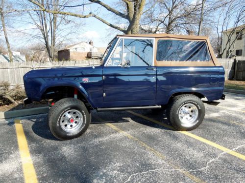 1974 bronco v8 - frame off build - must see this one!! over 50k invested