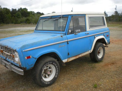 1973 ford bronco just out of 20 yr storage