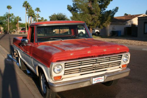 Classic ford truck 1968 f100 longbed