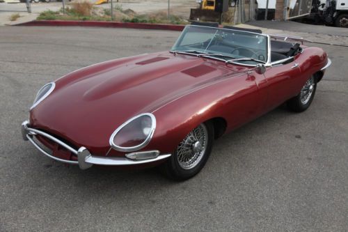1967 jaguar e-type roadster, california history