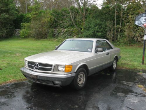 Extremely low reserve original owner selling mercedes 500 sec