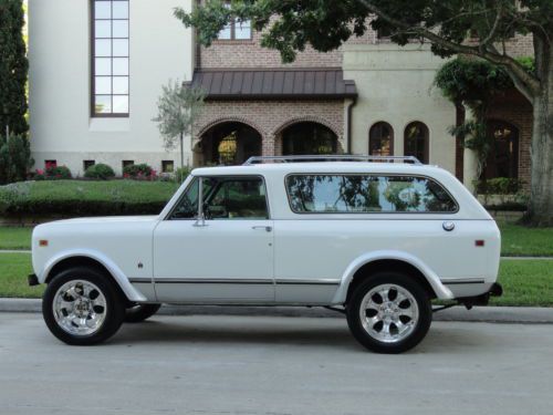 1979 international harvester scout, 4x4, ice cold ac, unmolested &amp; all original,