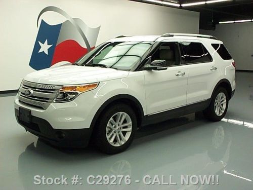 2013 ford explorer 7-pass htd leather nav rear cam 14k texas direct auto