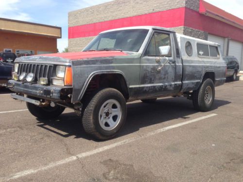1986 jeep comanche, 130k original miles, arizona truck, 4x4, 6 cyl, no reserve!!