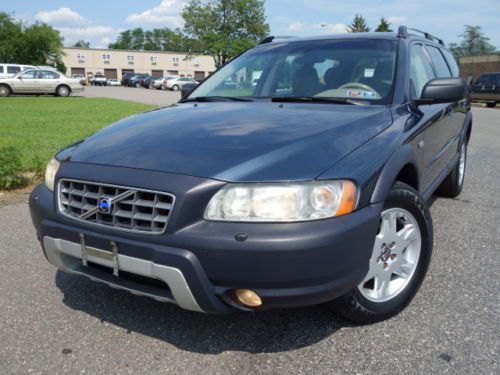 Volvo xc70 awd cross country heated leather sunroof aux input autochk no reserve