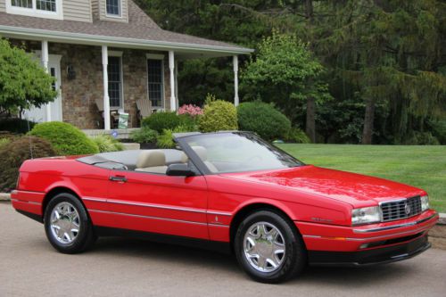 1993 cadillac allate convertible 32k original miles pininfarina mint no reserve