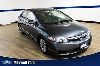 10 honda civic sedan with leather and a sunroof, great gas saver