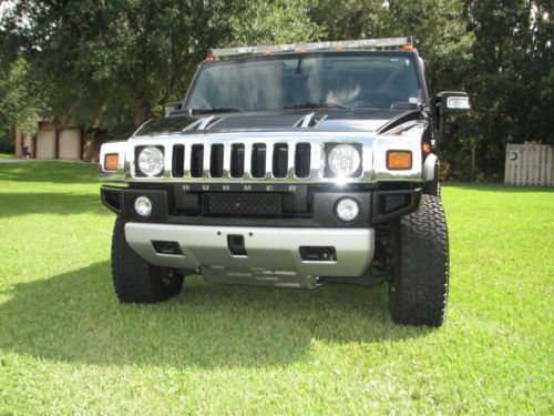 2008 hummer h2 htd leather 4wd 4dr suv air suspension