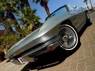 1963 chevrolet corvette roadster l84 fuel injected 327 360hp sebring no reserve!