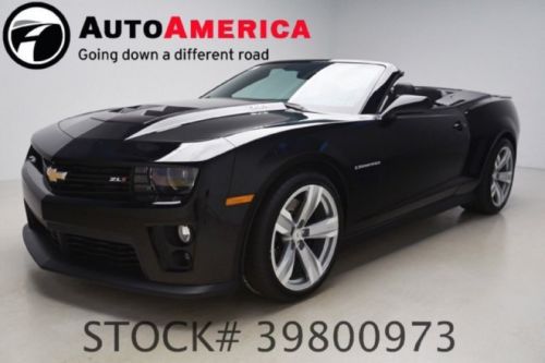 2014 chevy camaro convertible zl1 htd leather nav rearcam hud one 1 owner