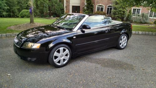 No reserve!! one owner- 1.8 turbo- convertible-heated seats-blk