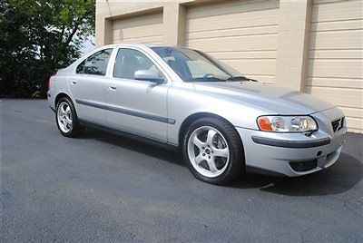 2004 volvo s60r awd/manual transmission!wow!rare!look!sunroof!warranty!