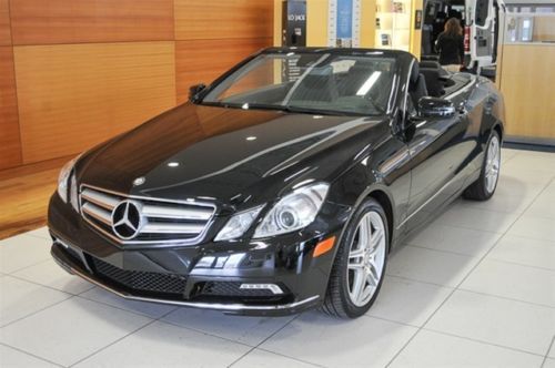 2011 mercedes e350 convertible with premium 2 sport and wood trim packages