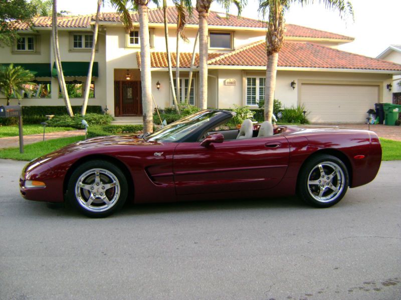 2003 chevrolet corvette 50th pkg.