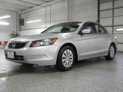Silver 4 cylinder honda accord w/ cloth seats, automatic, financing available