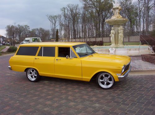 1964 chevy nova wagon&lt;&lt;&gt;&gt; 350&lt;&lt;&gt;&gt;a/c&lt;&lt;&gt;&gt;automatic&lt;&lt;&gt;&gt;new restoration&lt;&lt;&gt;&gt;cruiser
