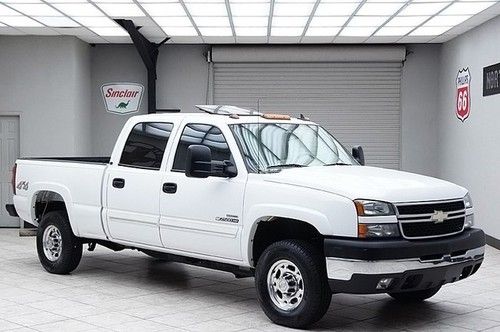 2007 chevy 2500hd diesel 4x4 lt3 sunroof dvd heated leather bose crew cab