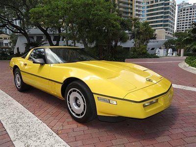 Florida bight yellow corvette excellent price have fun drive for less buy it now