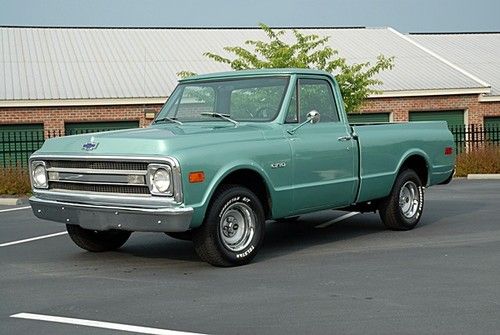 1969 chevrolet c10 shortbed chevy very nice fleetside swb 2wd truck ex condition