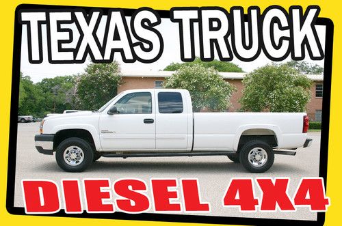 Duramax turbo diesel 4x4 quad 4drs texas 1 owner truck auto power options 90pix