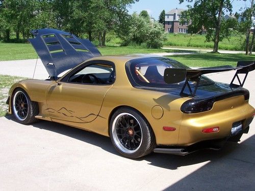1993 mazda rx-7, modded ls1, magazine feature car